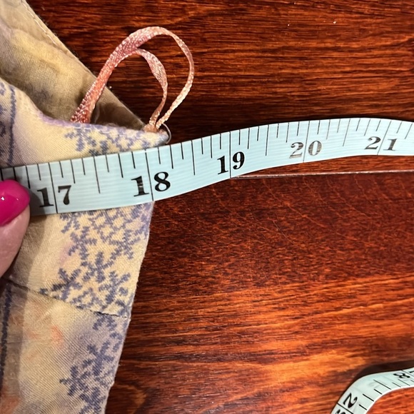 Womens Jumpsuit Tie Slip Straps Blue Snowflake Stripes Tie Dye Wide Leg Zip Back - Picture 13 of 16